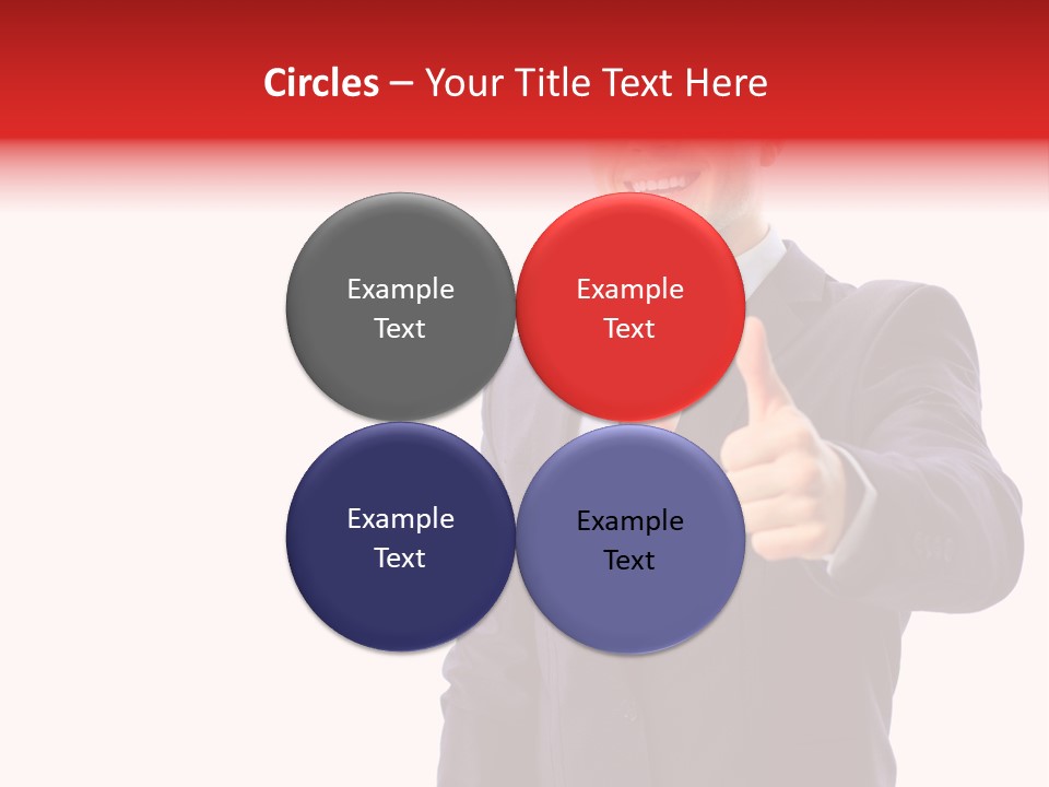 Isolated Person Excellent PowerPoint Template