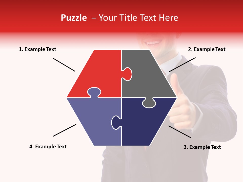 Isolated Person Excellent PowerPoint Template