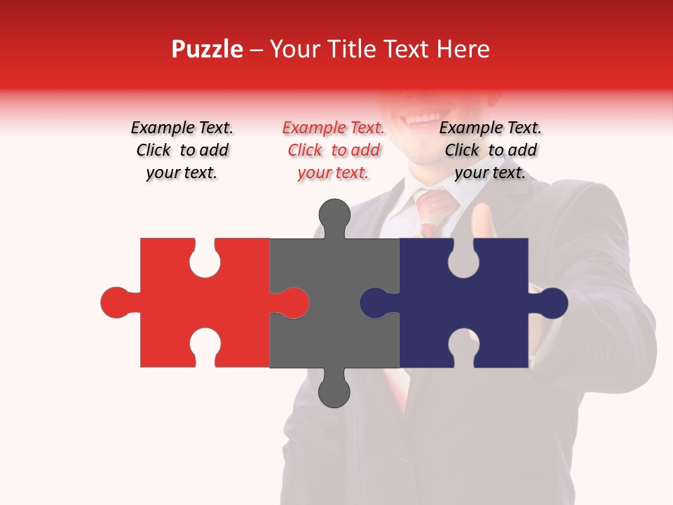 Isolated Person Excellent PowerPoint Template