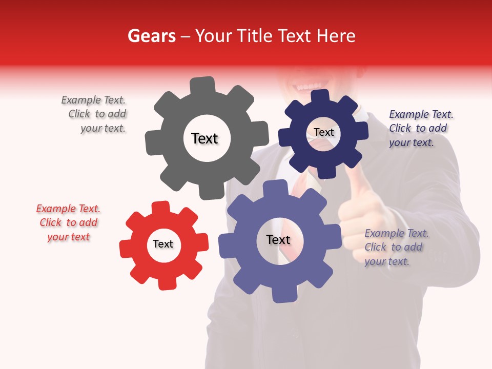 Isolated Person Excellent PowerPoint Template