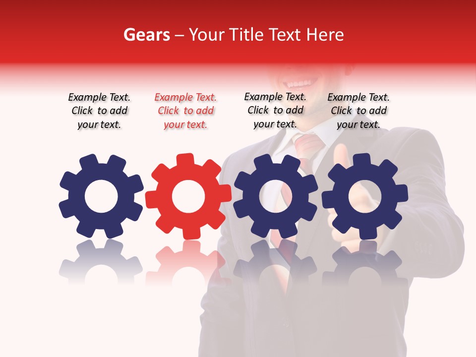 Isolated Person Excellent PowerPoint Template