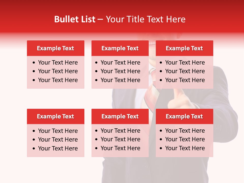 Isolated Person Excellent PowerPoint Template