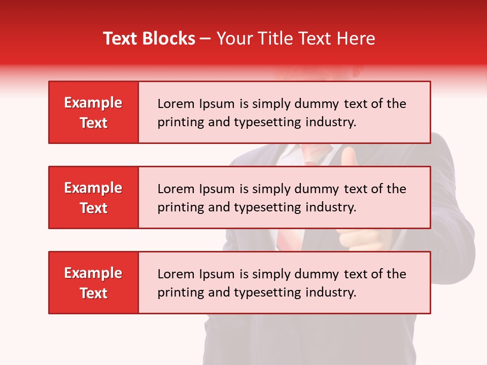 Isolated Person Excellent PowerPoint Template