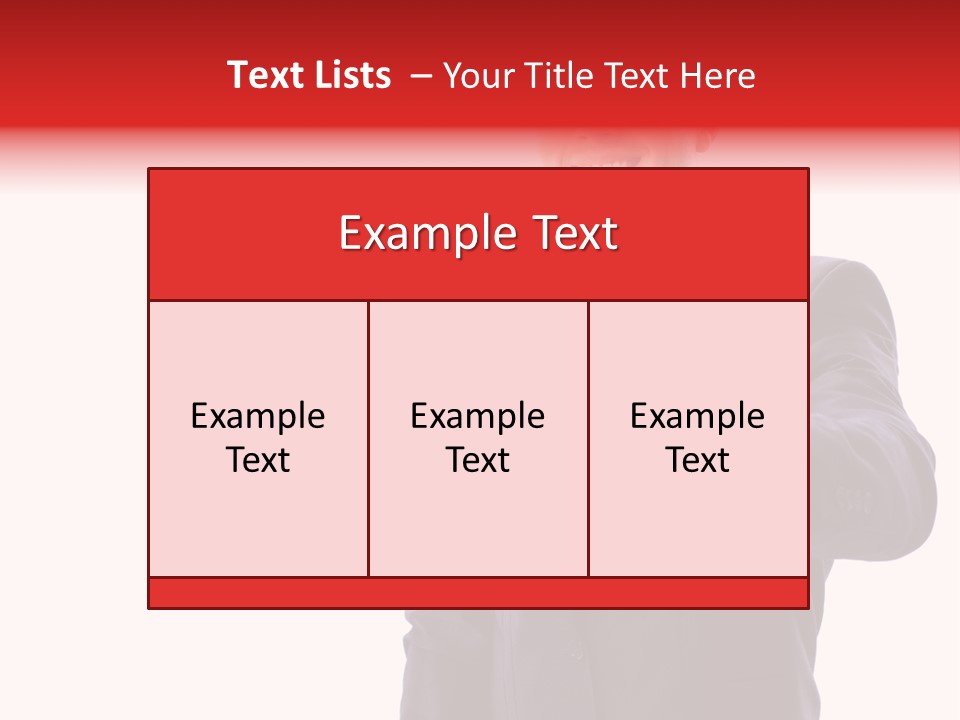 Isolated Person Excellent PowerPoint Template