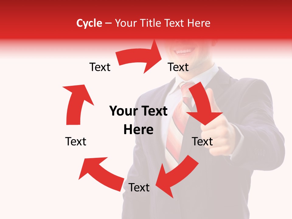 Isolated Person Excellent PowerPoint Template