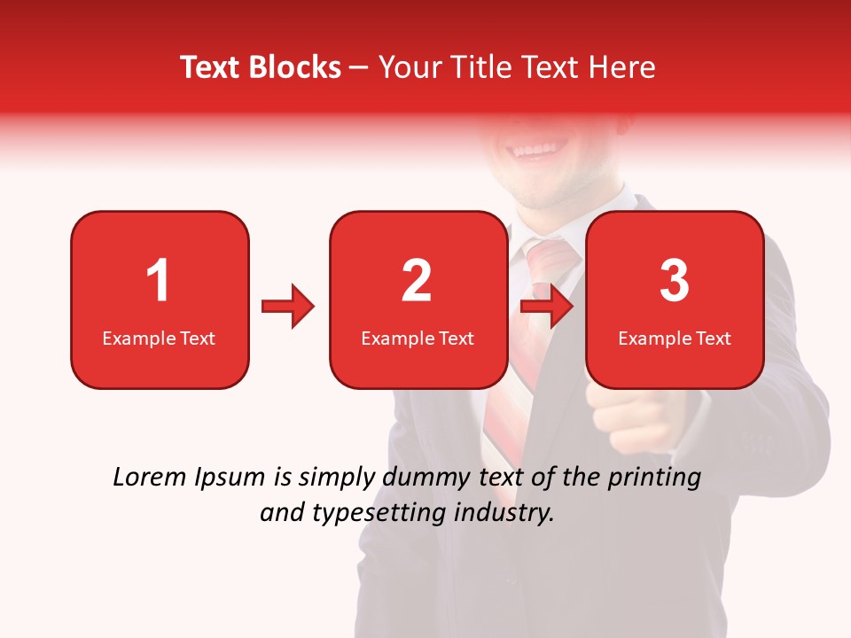 Isolated Person Excellent PowerPoint Template