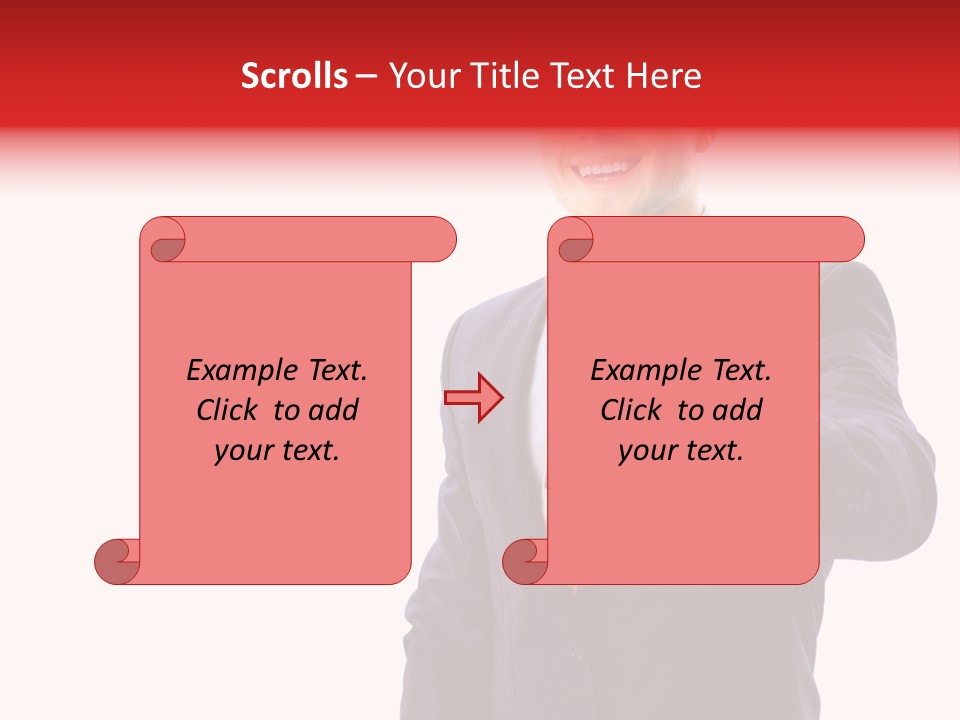 Isolated Person Excellent PowerPoint Template