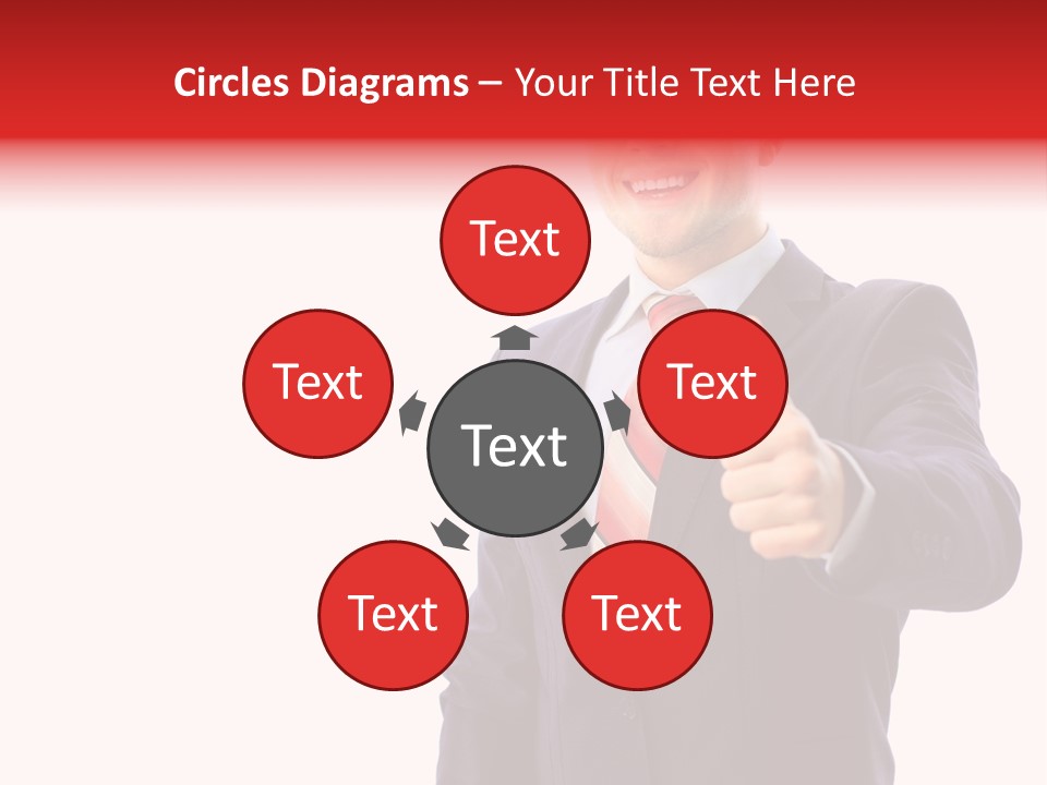 Isolated Person Excellent PowerPoint Template