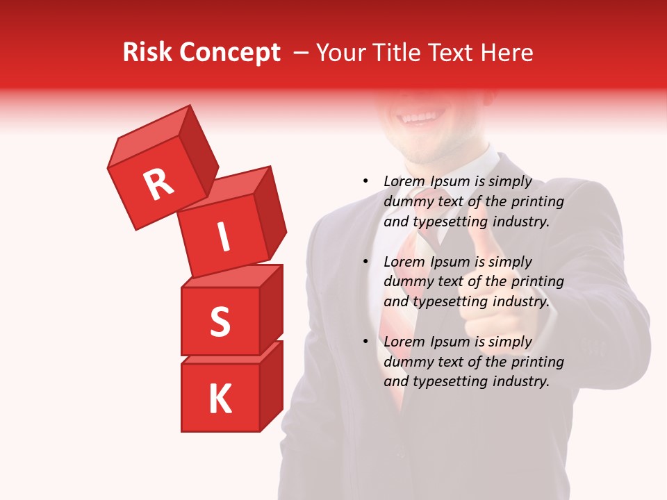 Isolated Person Excellent PowerPoint Template