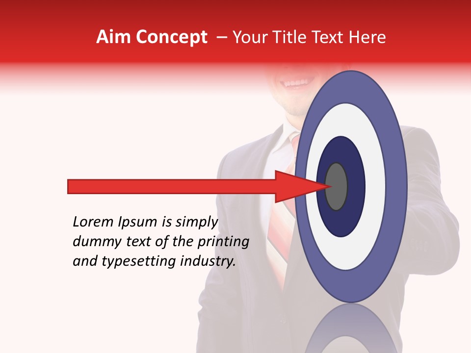 Isolated Person Excellent PowerPoint Template