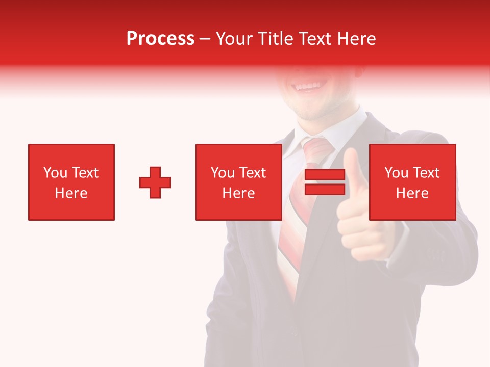 Isolated Person Excellent PowerPoint Template