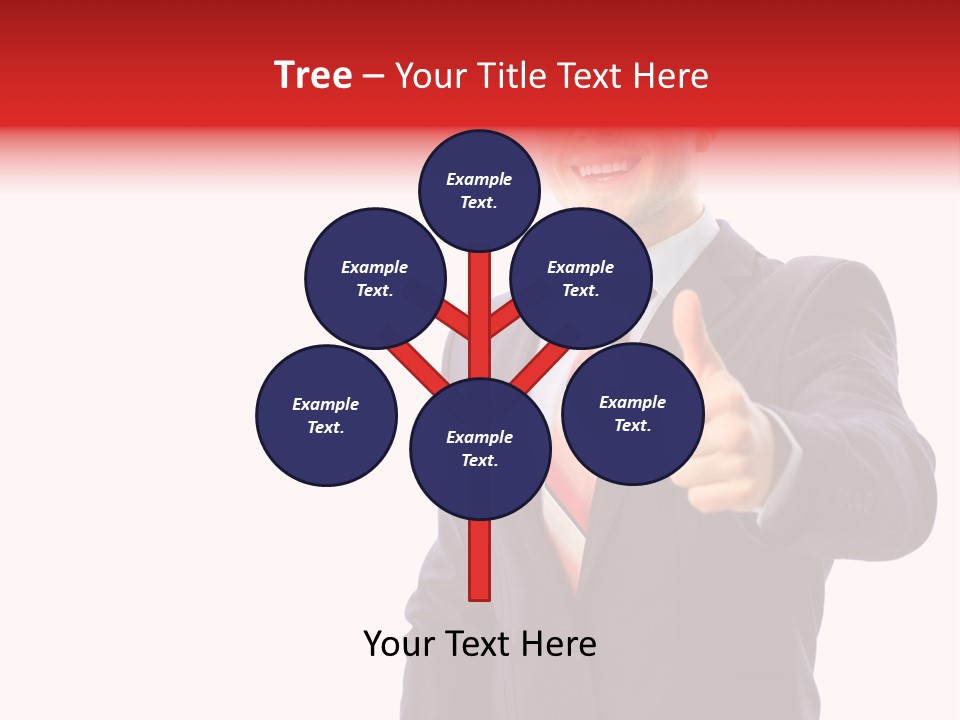 Isolated Person Excellent PowerPoint Template