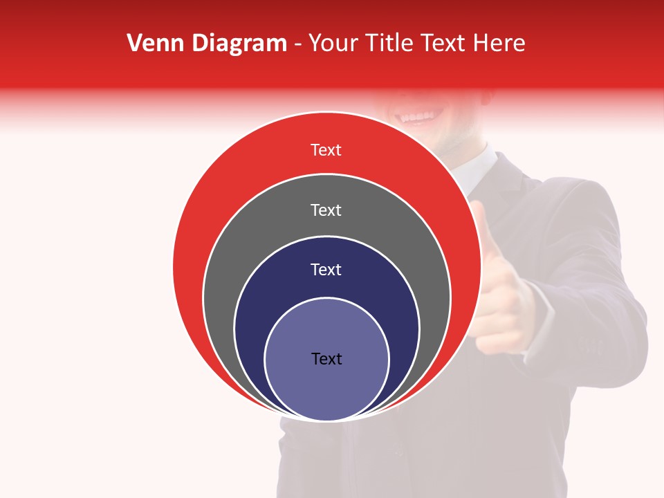 Isolated Person Excellent PowerPoint Template