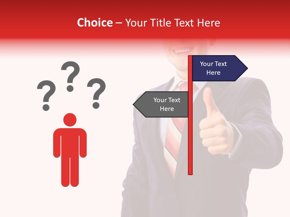 Isolated Person Excellent PowerPoint Template