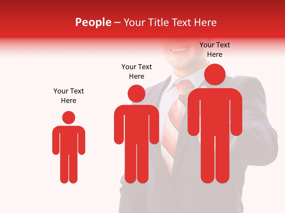 Isolated Person Excellent PowerPoint Template