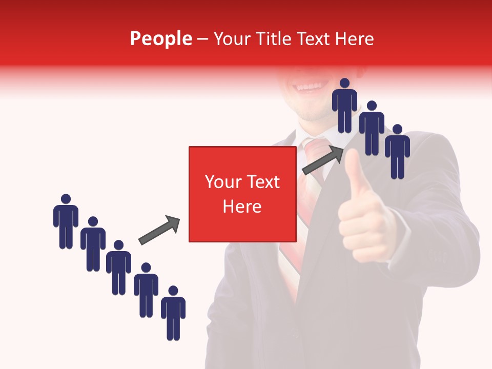 Isolated Person Excellent PowerPoint Template