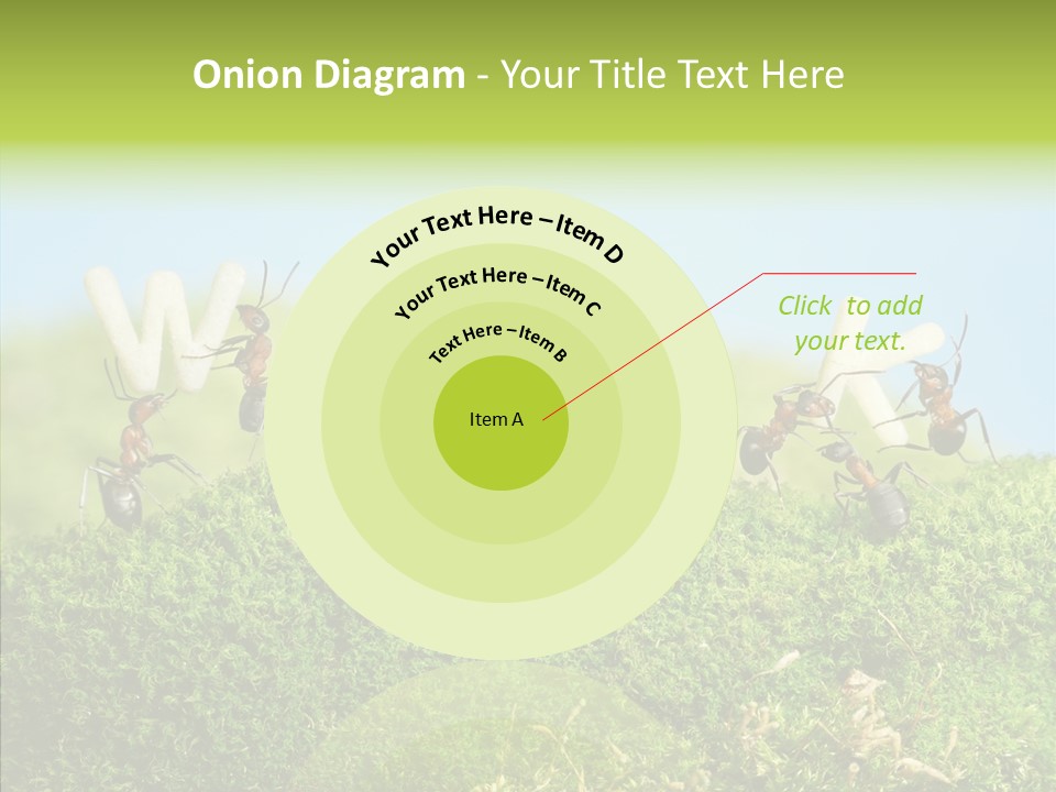 Teamwork Sky Animals PowerPoint Template