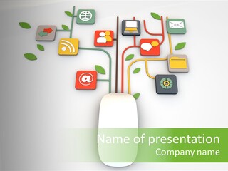 Symbol Isolated Shiny PowerPoint Template