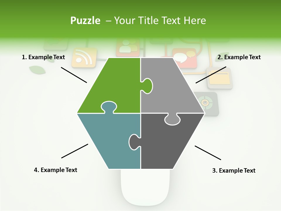 Symbol Isolated Shiny PowerPoint Template