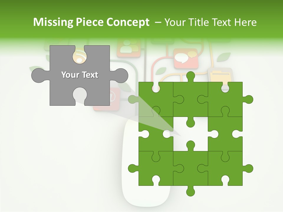 Symbol Isolated Shiny PowerPoint Template