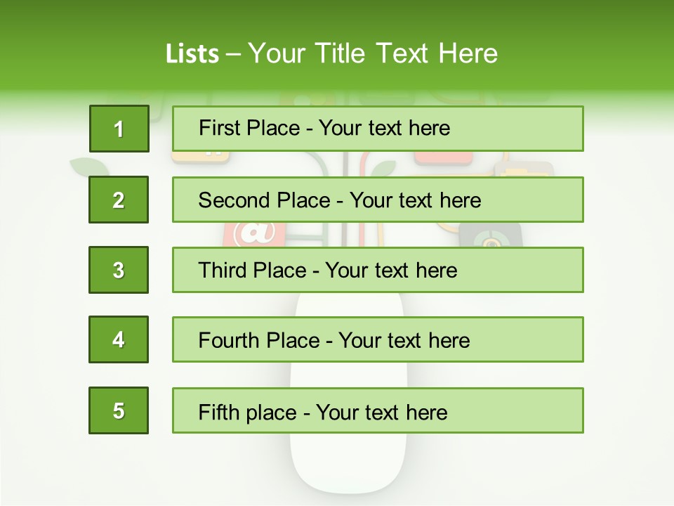 Symbol Isolated Shiny PowerPoint Template