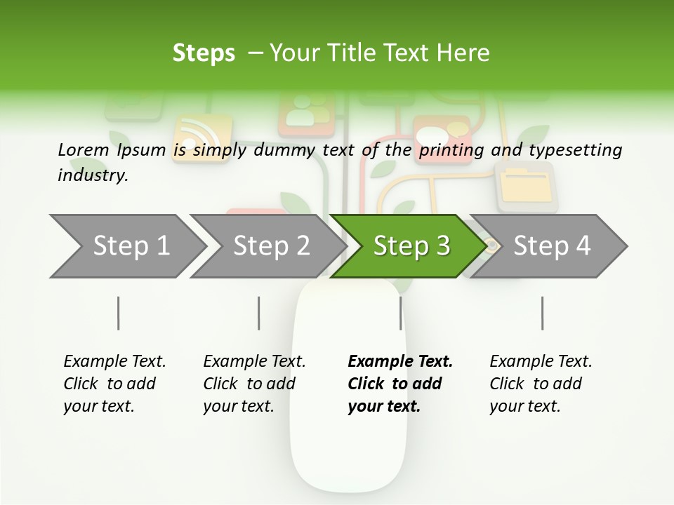 Symbol Isolated Shiny PowerPoint Template