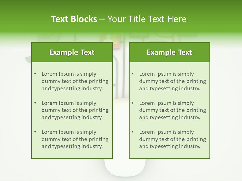 Symbol Isolated Shiny PowerPoint Template
