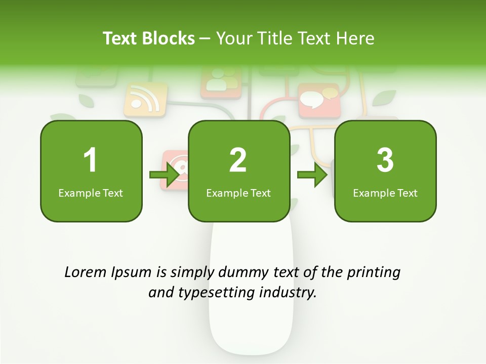 Symbol Isolated Shiny PowerPoint Template