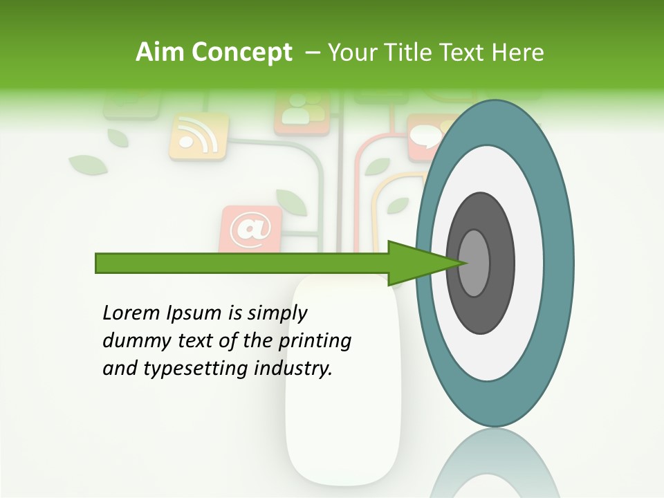 Symbol Isolated Shiny PowerPoint Template