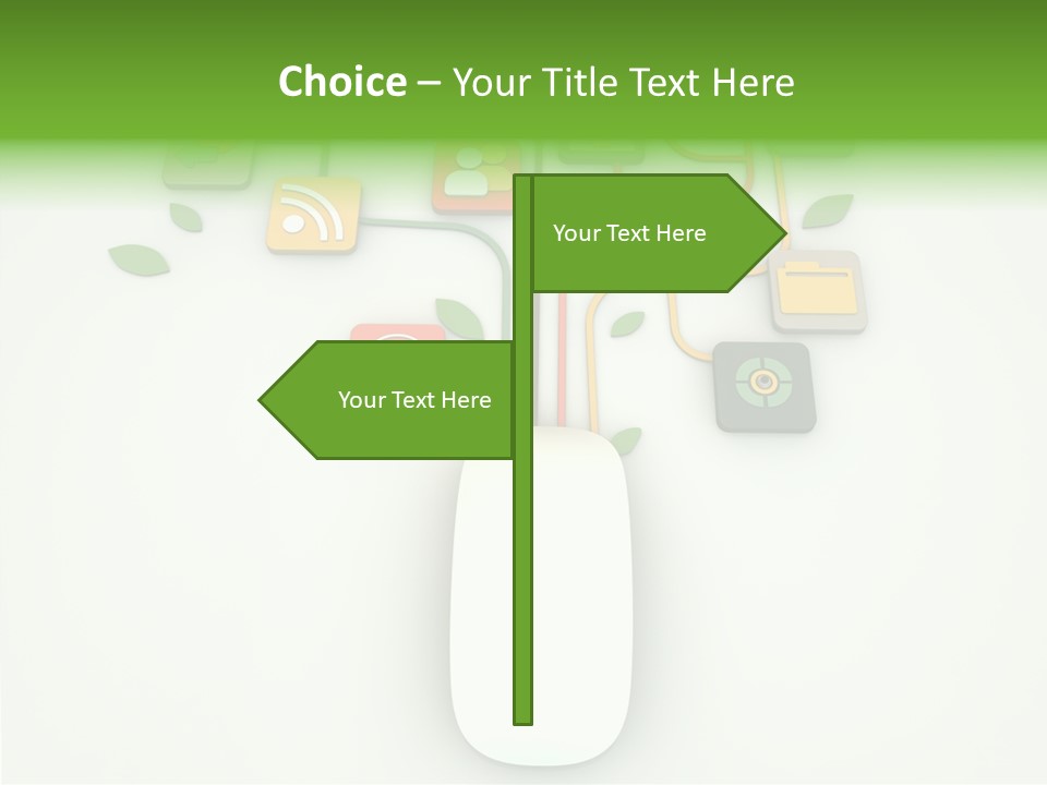 Symbol Isolated Shiny PowerPoint Template