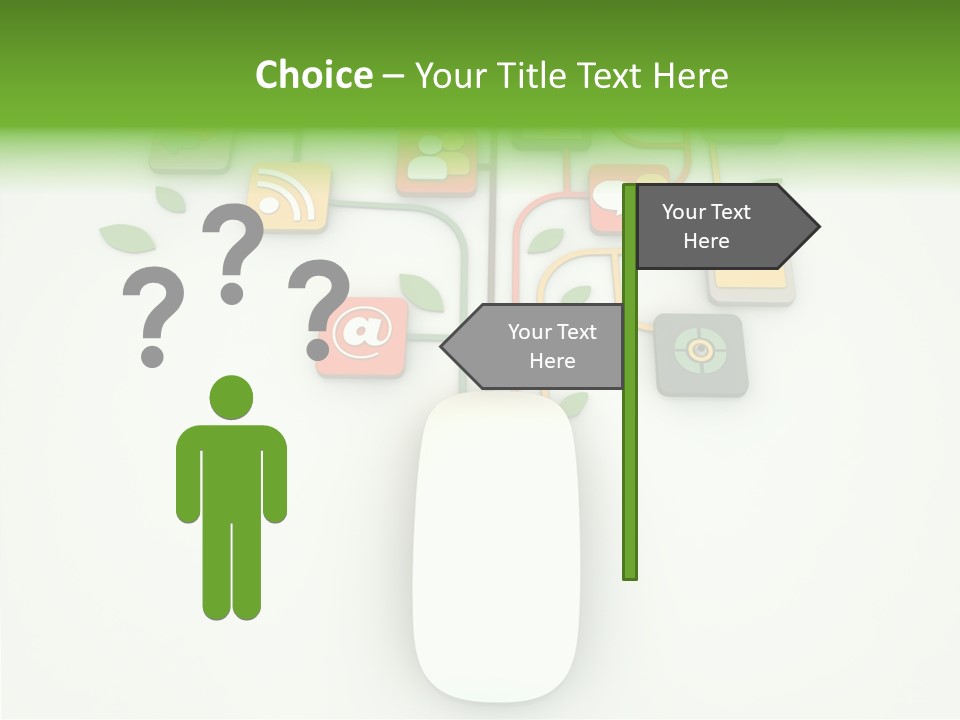Symbol Isolated Shiny PowerPoint Template