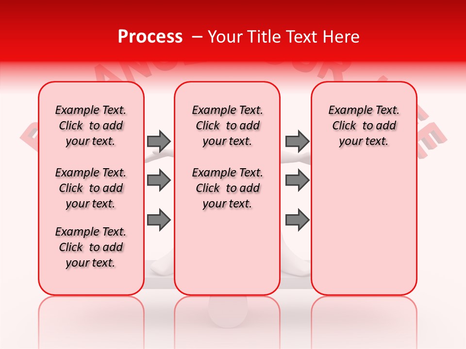 A Person Standing On Top Of A Table With The Words Balance Your Life PowerPoint Template