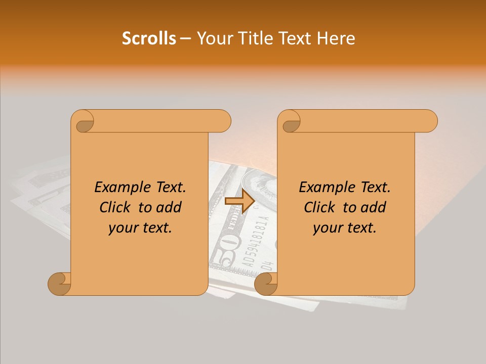 Envelope Payment Payout PowerPoint Template