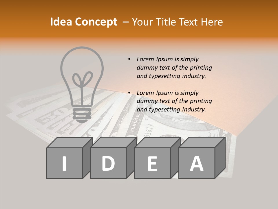 Envelope Payment Payout PowerPoint Template