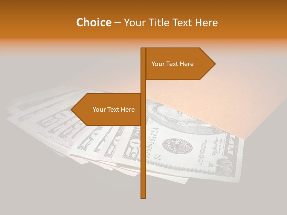 Envelope Payment Payout PowerPoint Template