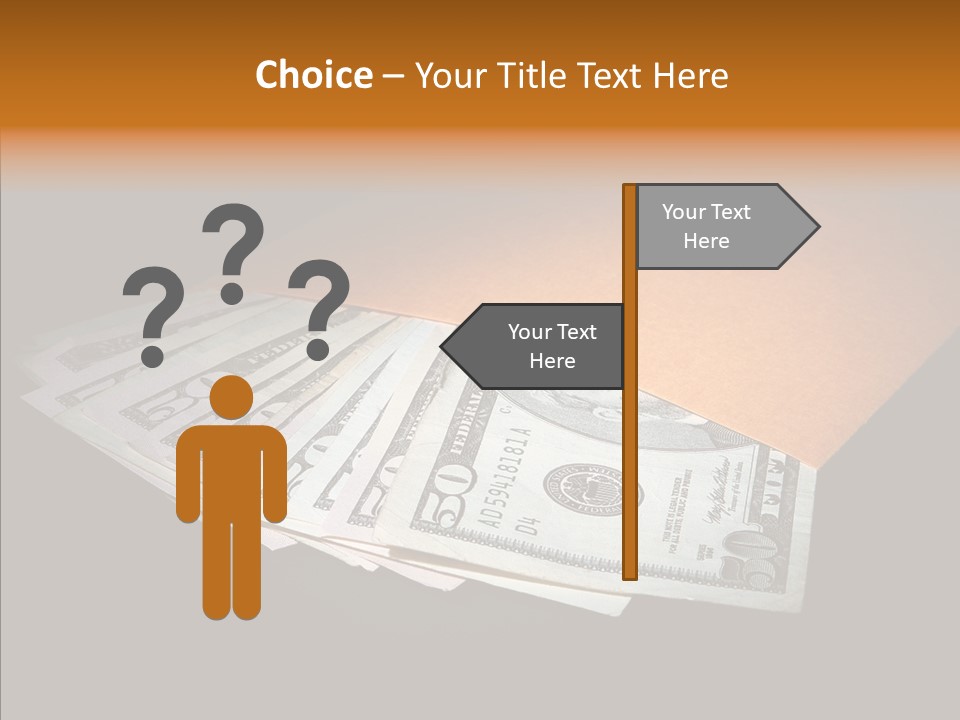 Envelope Payment Payout PowerPoint Template