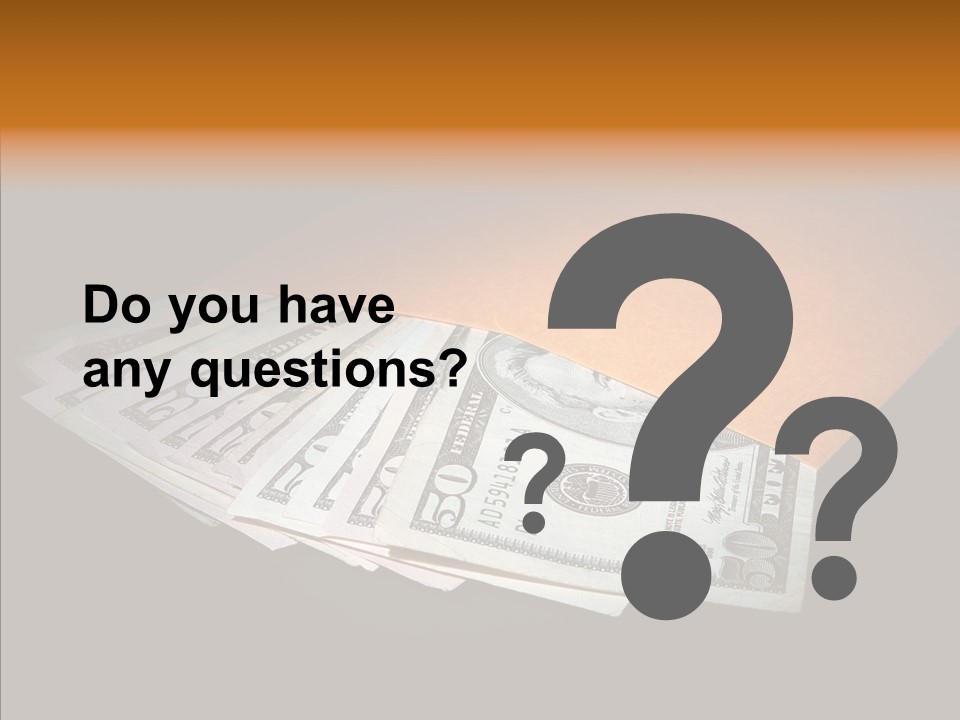 Envelope Payment Payout PowerPoint Template