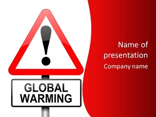 Planet Pollution Earth PowerPoint Template