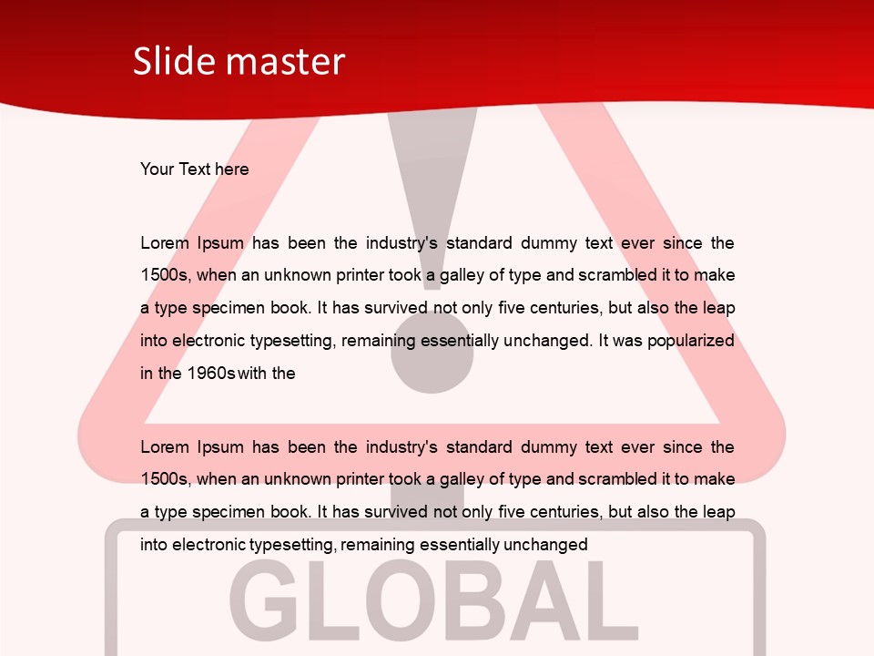 Planet Pollution Earth PowerPoint Template