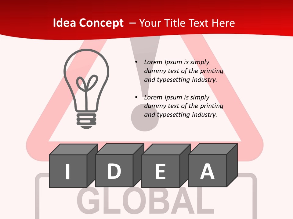 Planet Pollution Earth PowerPoint Template