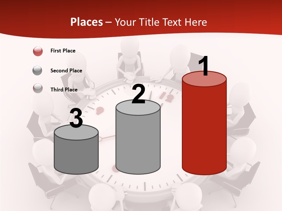 Computer Abstract People PowerPoint Template