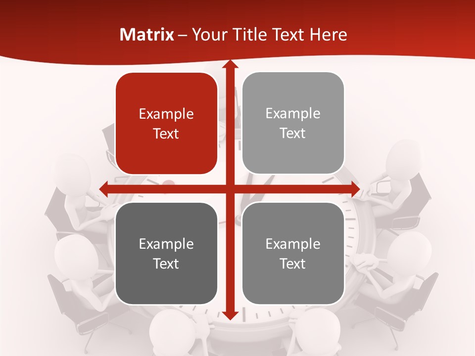 Computer Abstract People PowerPoint Template