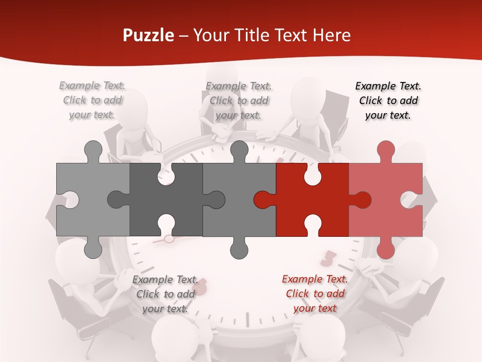 Computer Abstract People PowerPoint Template