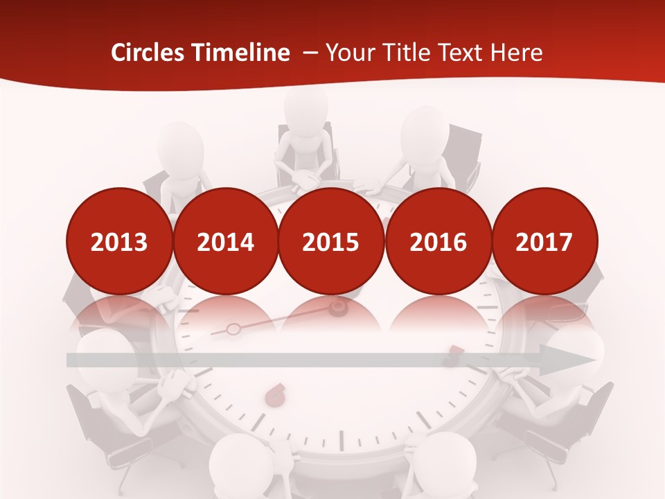 Computer Abstract People PowerPoint Template