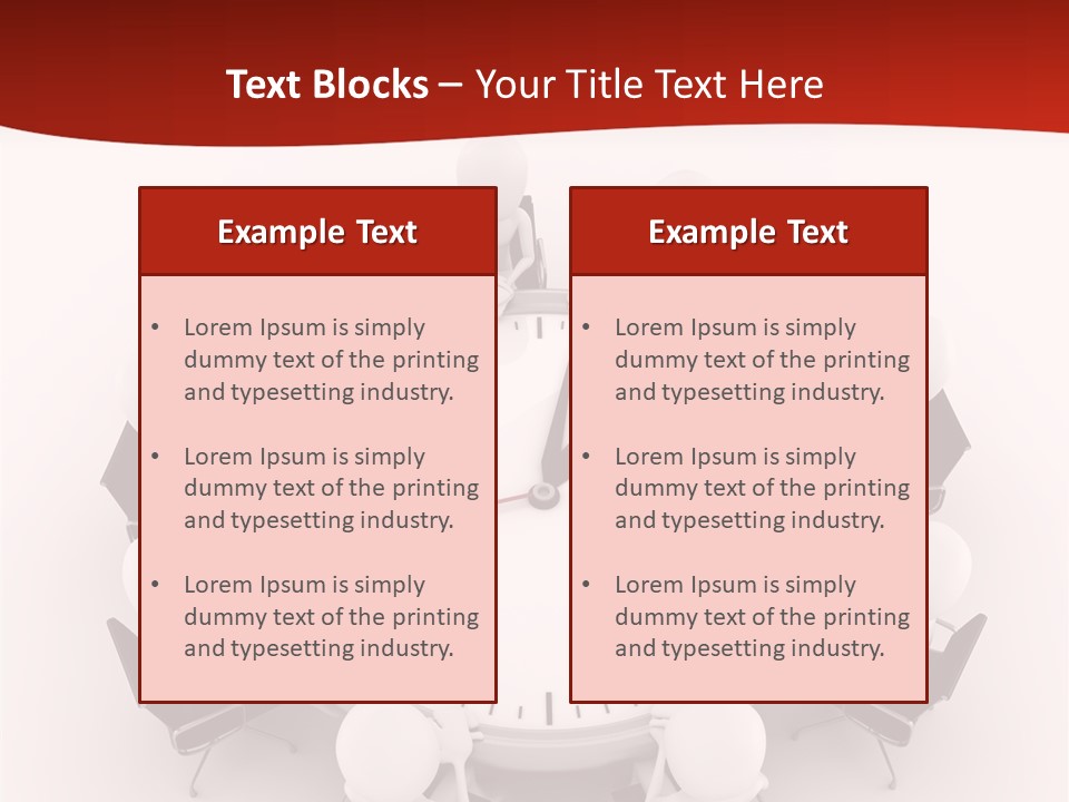 Computer Abstract People PowerPoint Template