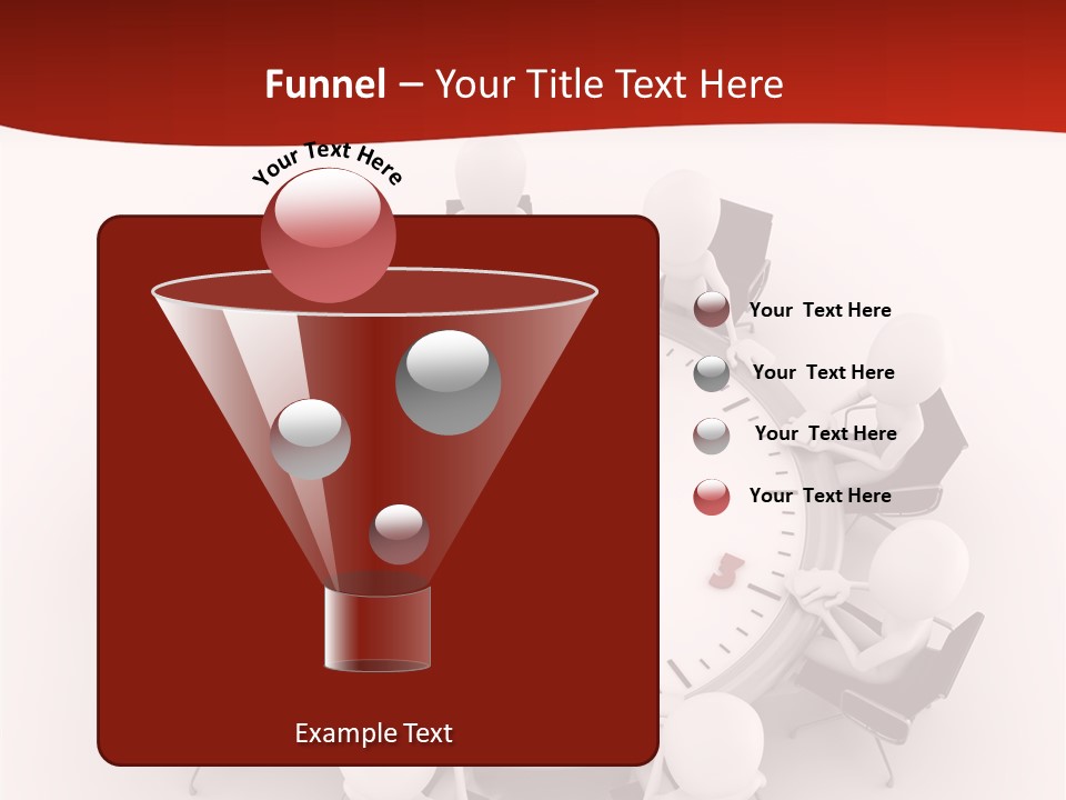 Computer Abstract People PowerPoint Template