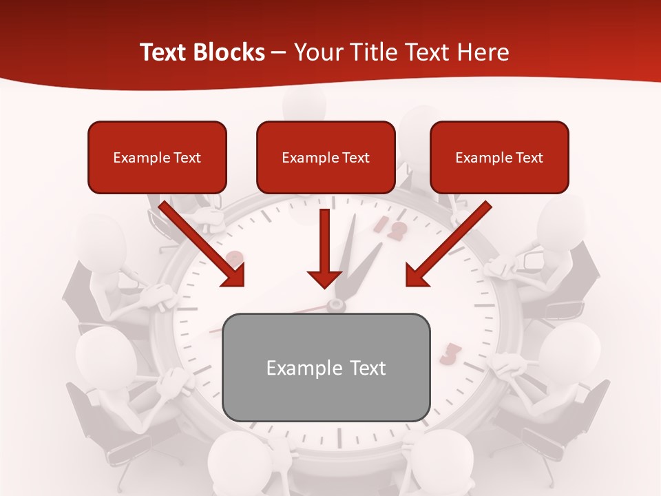 Computer Abstract People PowerPoint Template