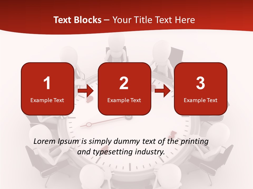 Computer Abstract People PowerPoint Template