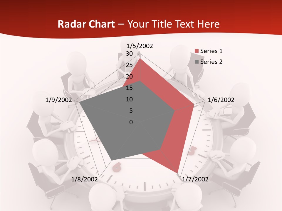 Computer Abstract People PowerPoint Template