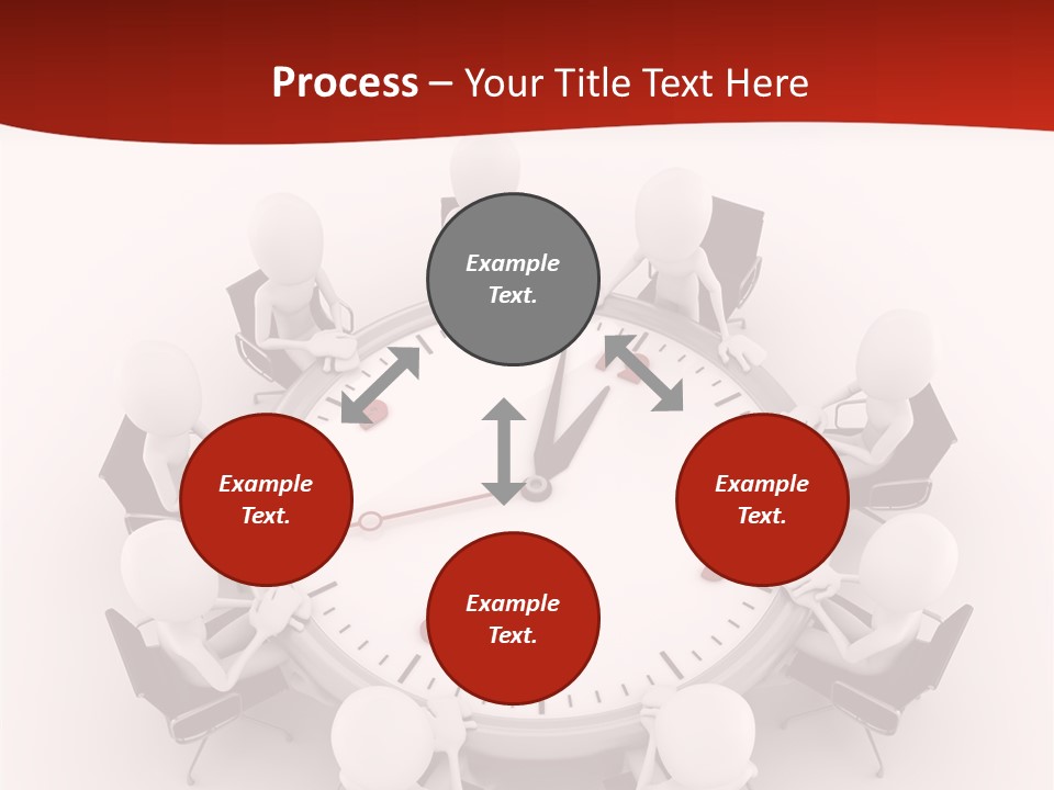Computer Abstract People PowerPoint Template